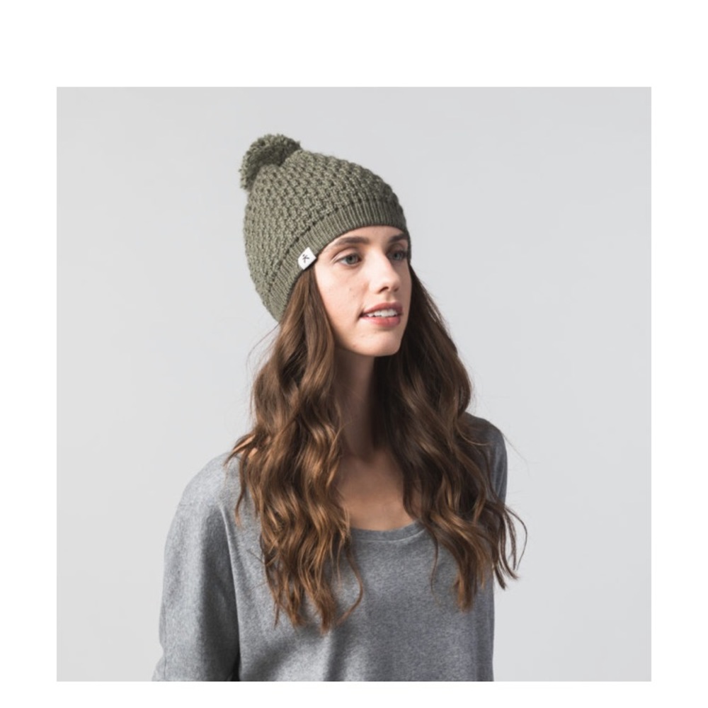 Krochet Kids Army Green Mabel Beanie